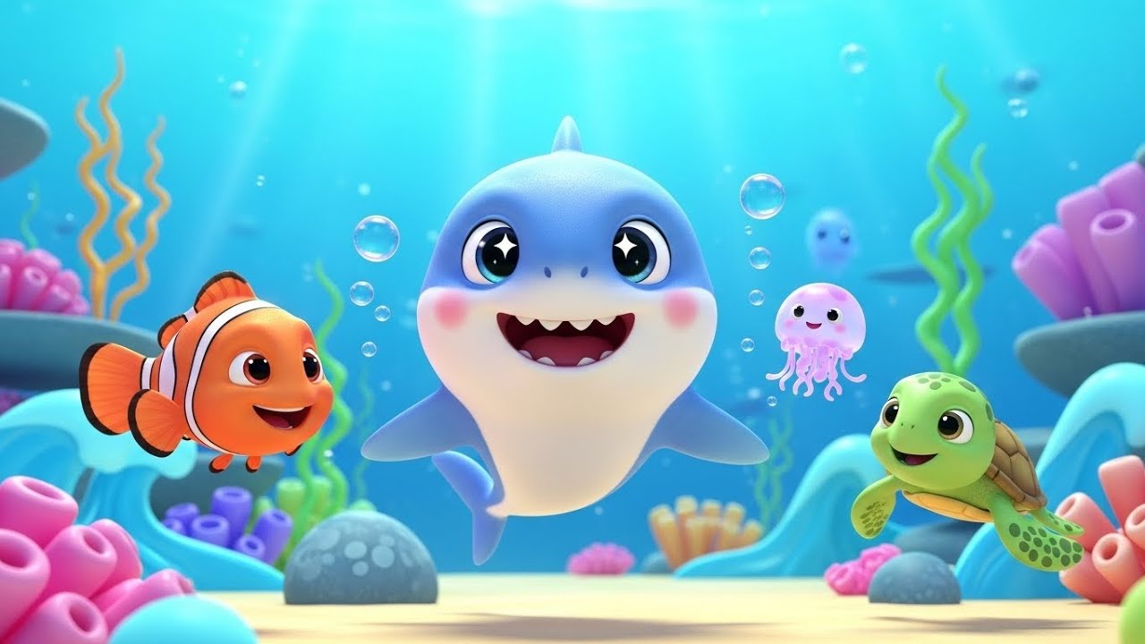 Baby Shark’s Big Ocean Adventure! 🦈🌊 | Fun Nursery Rhymes for Kids