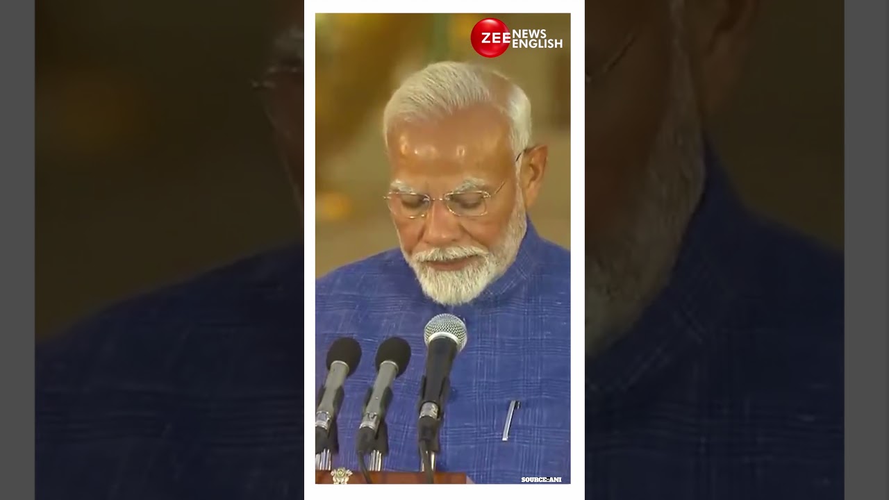 Narendra Modi Takes Oath For The Third Time as Prime Minister | PM Modi Oath Video | Oath Ceremony