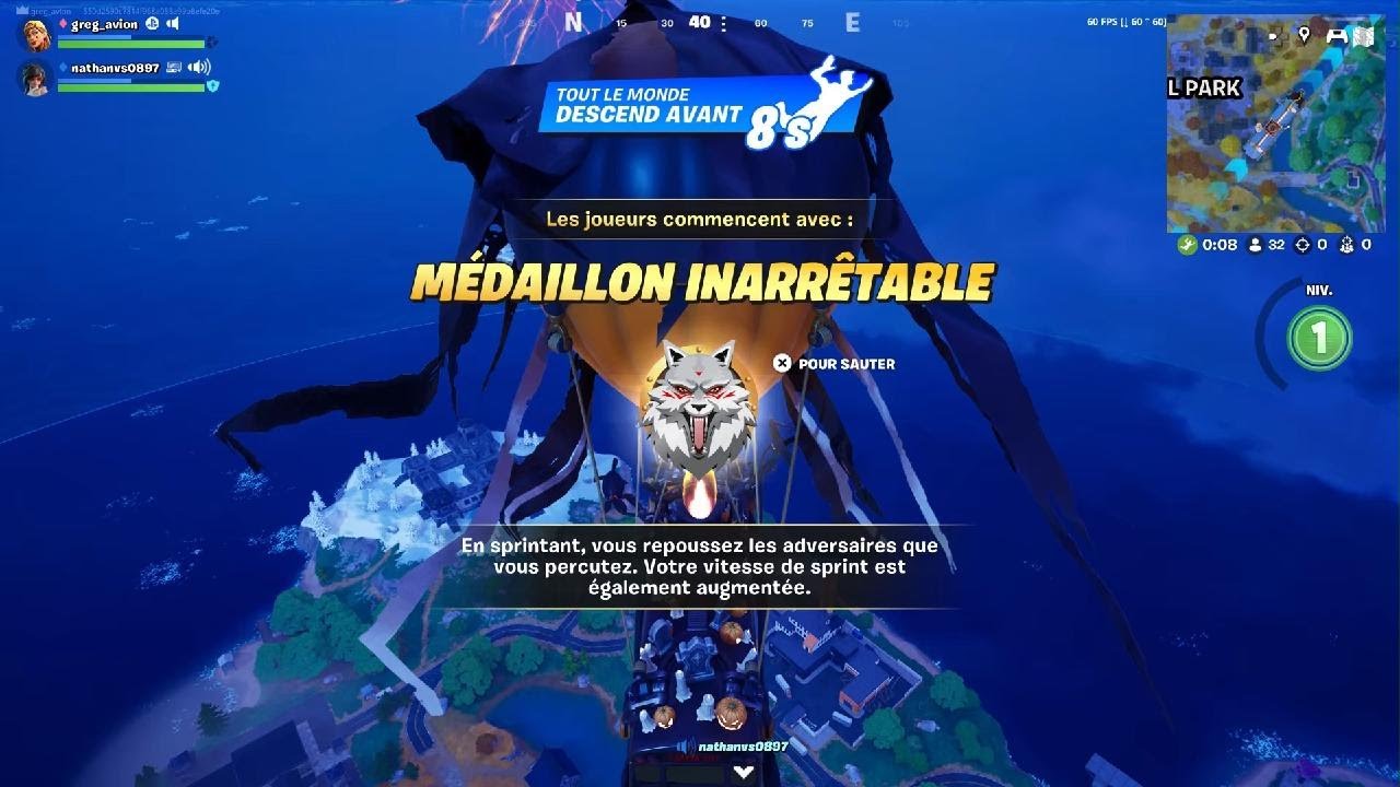 Fortnite Jai fait TOP 1