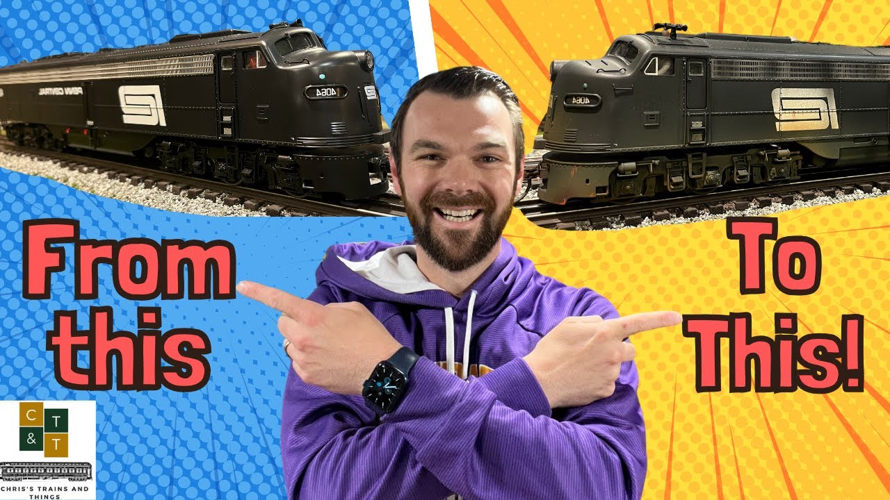 The New Atlas O Scale E8 - Customized!!!!