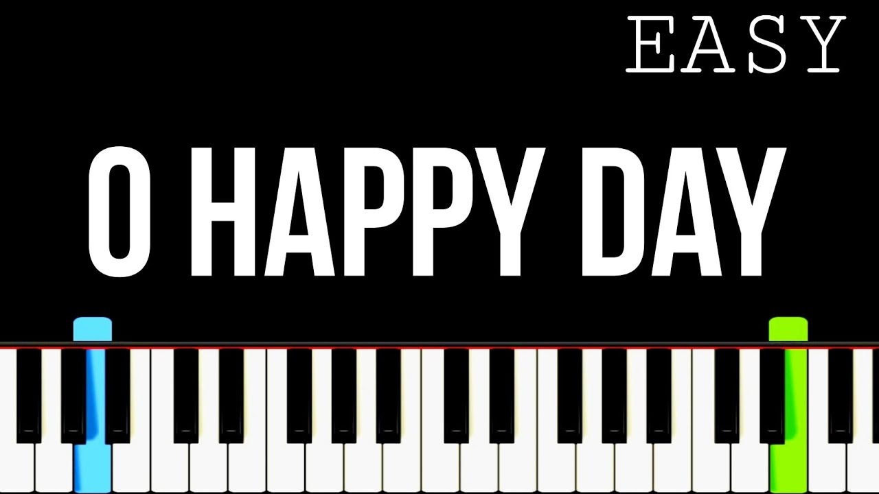 O Happy Day, That Fixed My Choice | Easy Piano tutorial
