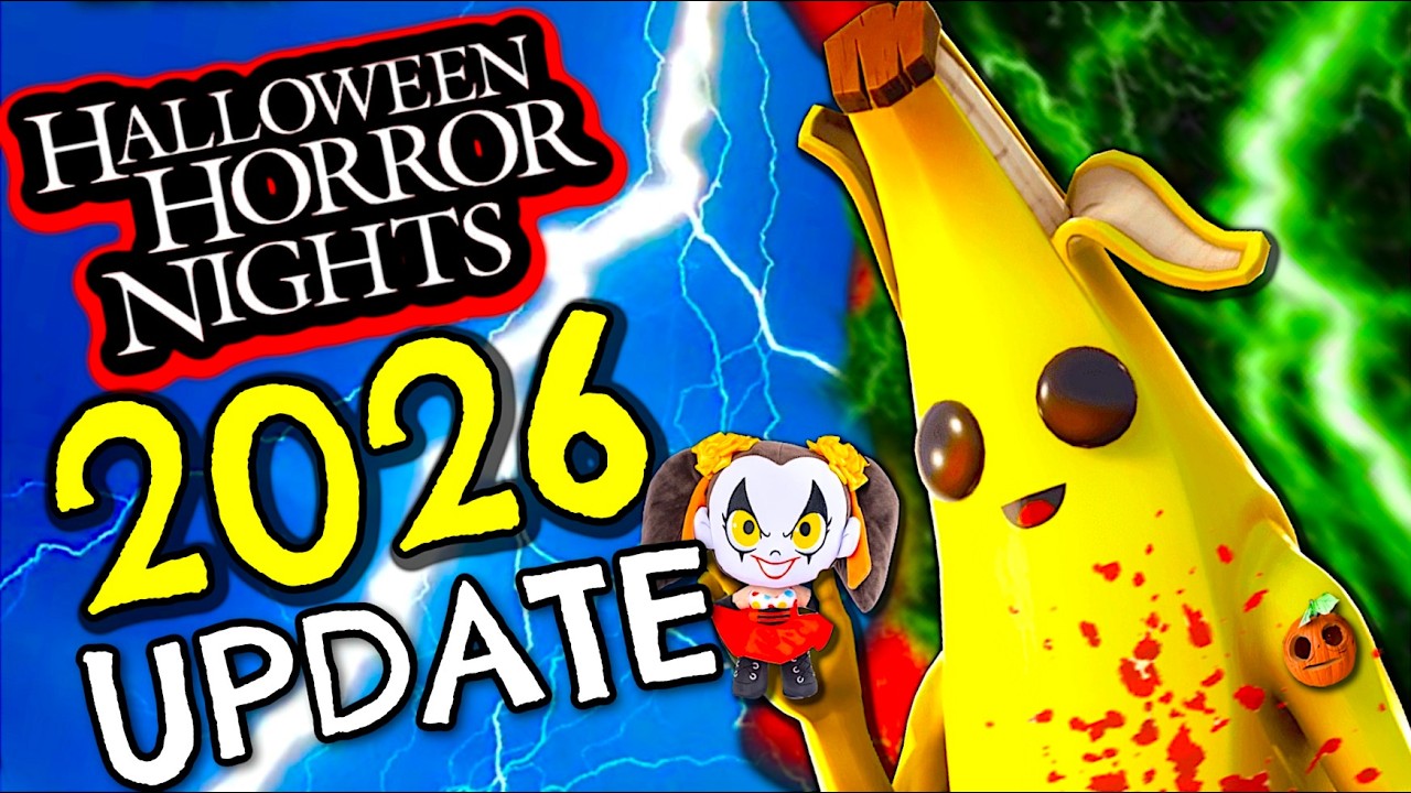 Halloween Horror Nights 2026 FORTNITE RUMORS? | HHN 35