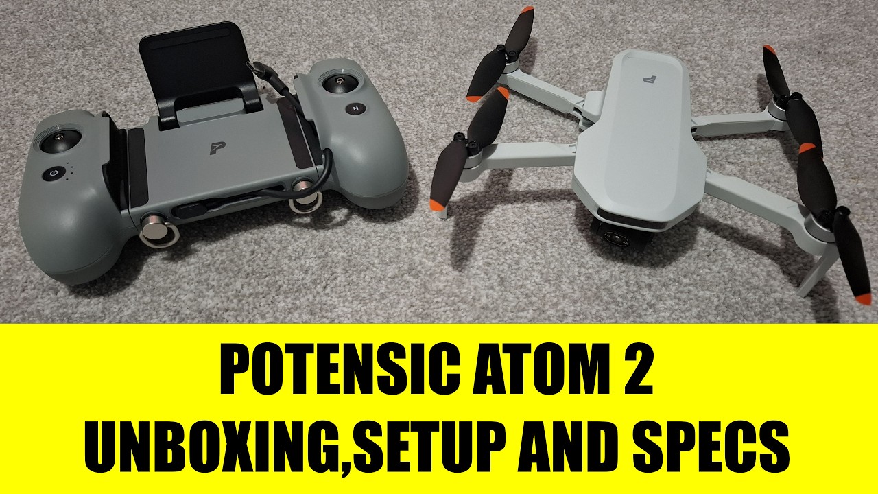 POTENSIC ATOM 2 UNBOXING,SETUP AND SPECS