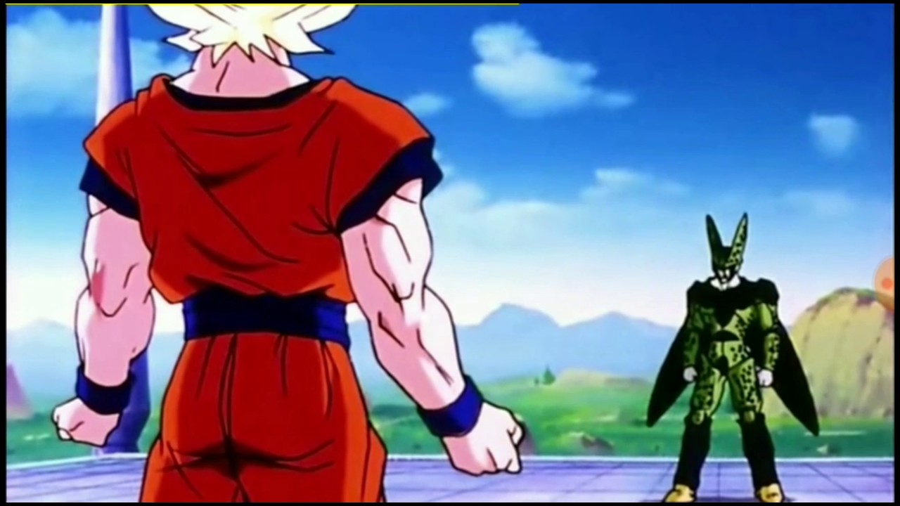 goku turns mssj for the first time