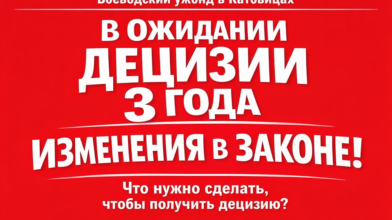 Децизия! Последний шанс! Три года в ожидании каты!