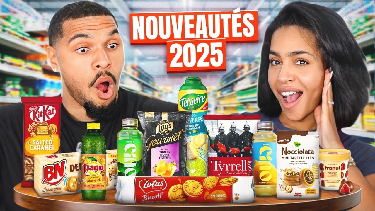 on TESTE TOUTES LES NOUVEAUTÉS FOOD DE 2025