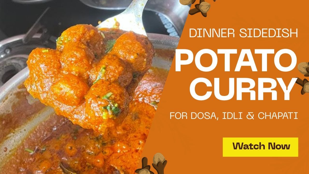 Bored of Chutney? Try This Potato Curry  | Simple Dinner 🥔 😋Curry | ## very tasty 😋 