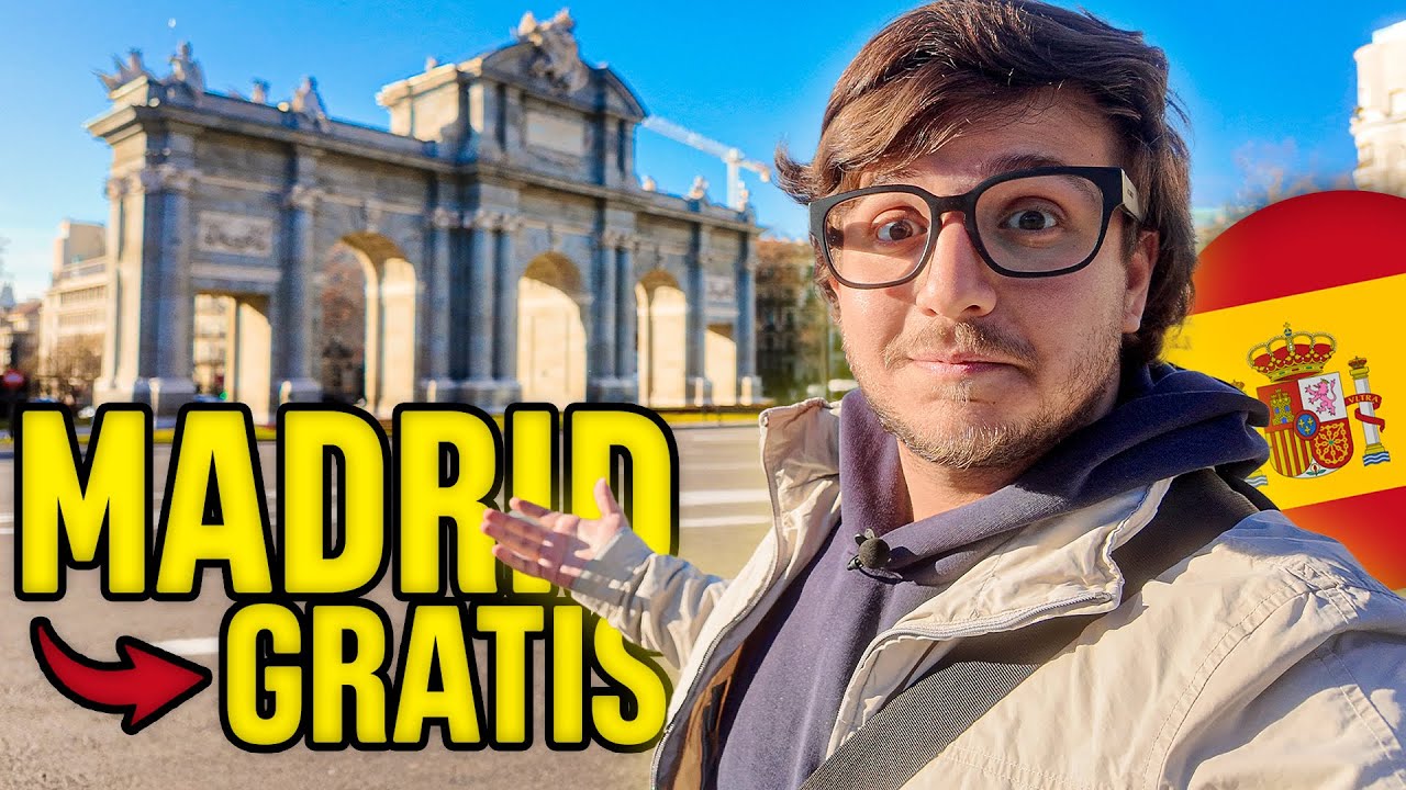 ¡UN DÍA para RECORRER MADRID GRATIS! 🤑🇪🇸 | ¿Qué hay que conocer?