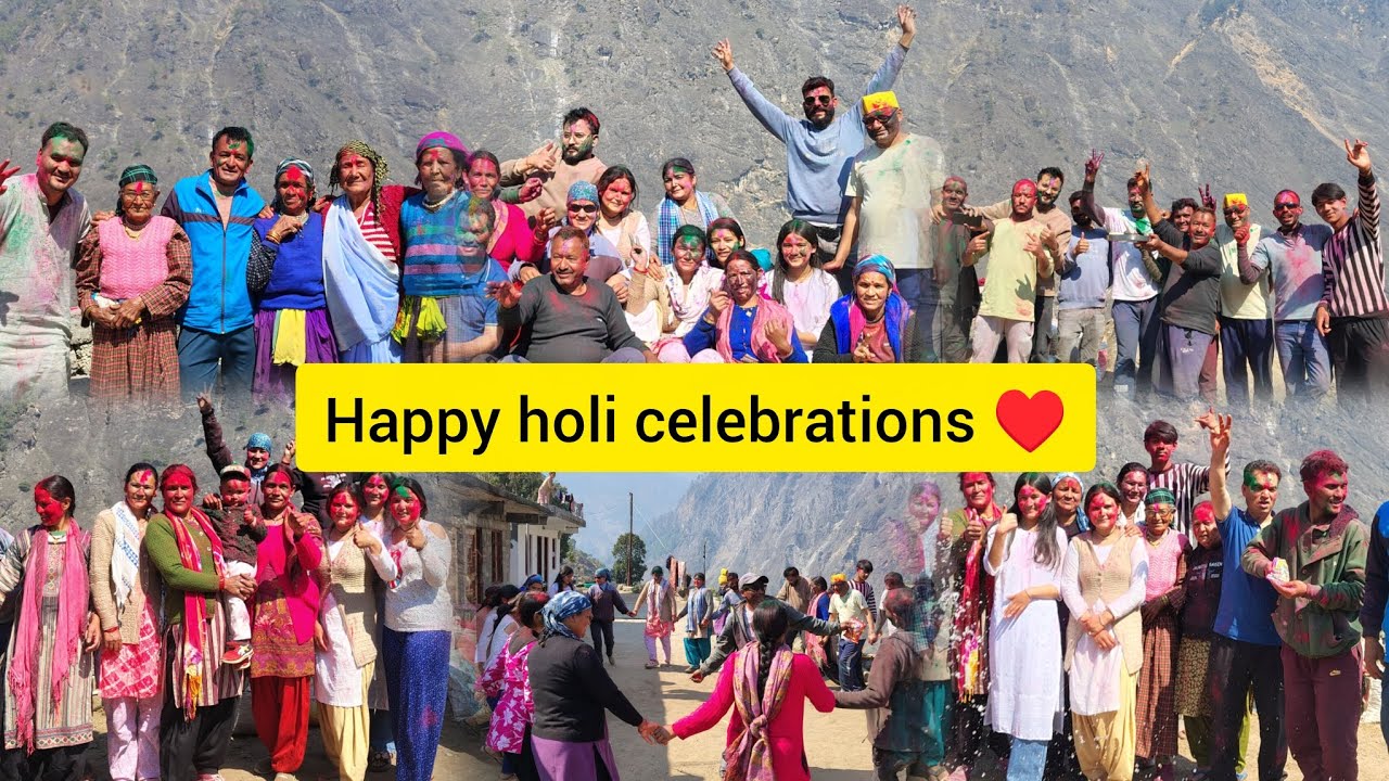 Happy Holi 2026||होली के रंग अपनो के संग ||पहाड़ी डांस #पहाड़ीlifestyleholivlog ||@monikadhami7168 