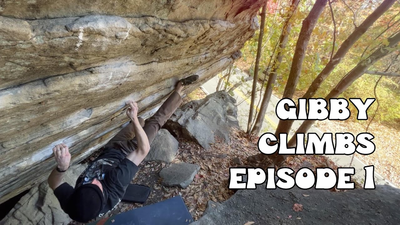 Climbing a nemesis boulder (Ninelives V9) and a session on Dragonball V11 [Gibby Climbs Episode 1]