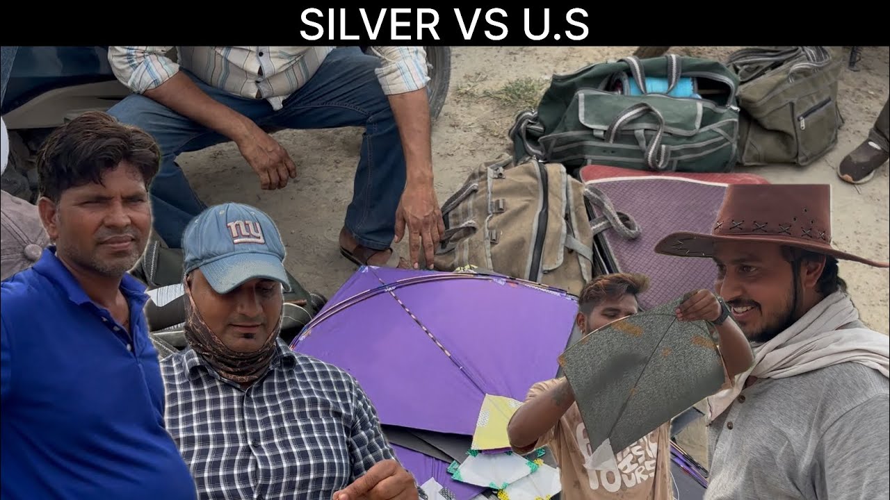 SILVER VS U.S KC | CLUB KITE FIGHTING | ZABARDAST FIGHT 🔥 | KITE VLOG | KITESBYSIDDHARTH