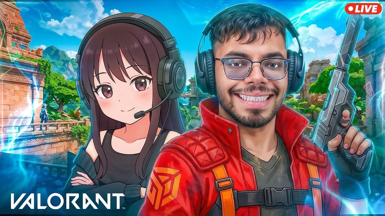 Helping A Girl Gamer Win in Valorant Ft. @KiwiShioo  -  Casetoo is Live