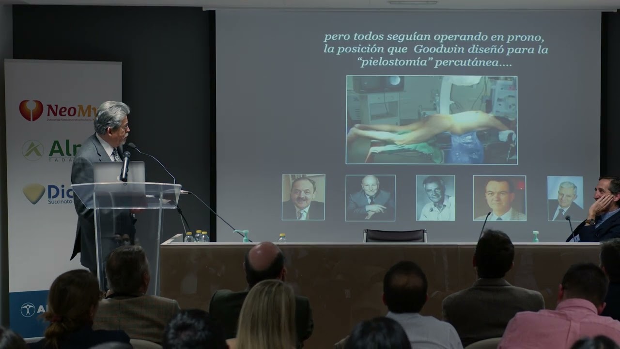 Dr. Gabriel Valdivia. Inventor de la NLP en supino. Cuaderno de Cirugía endourología 2023.