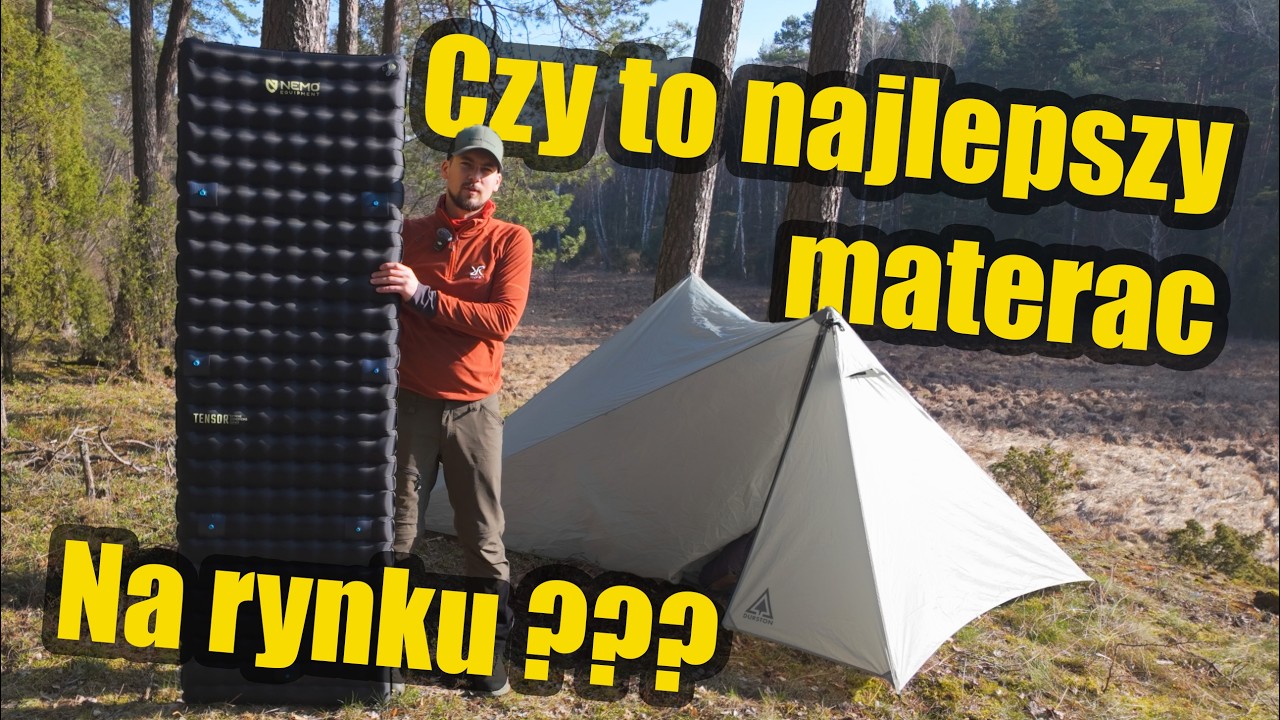 Kupiłem nowy materac do spania w lesie