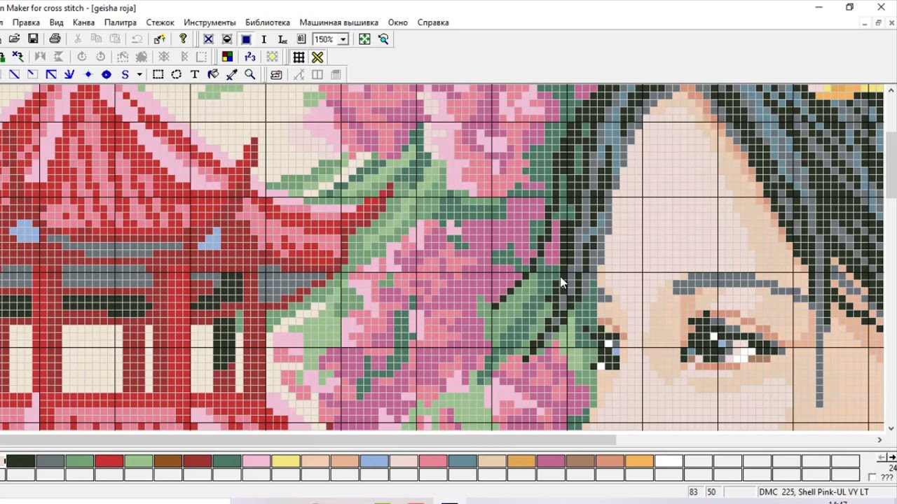 ✨ Como usar el PATTERN MAKER ♦ Leer graficos y pasar .xsd a formato .pdf✨ #crossstich #puntodecruz