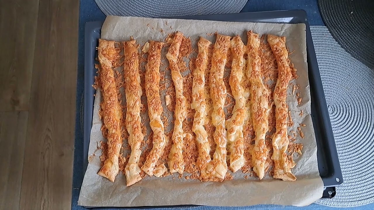 De Thuisbakker dit is het resultaat geworden van de knabbelsrengels, kaasstengels 15-6-2024