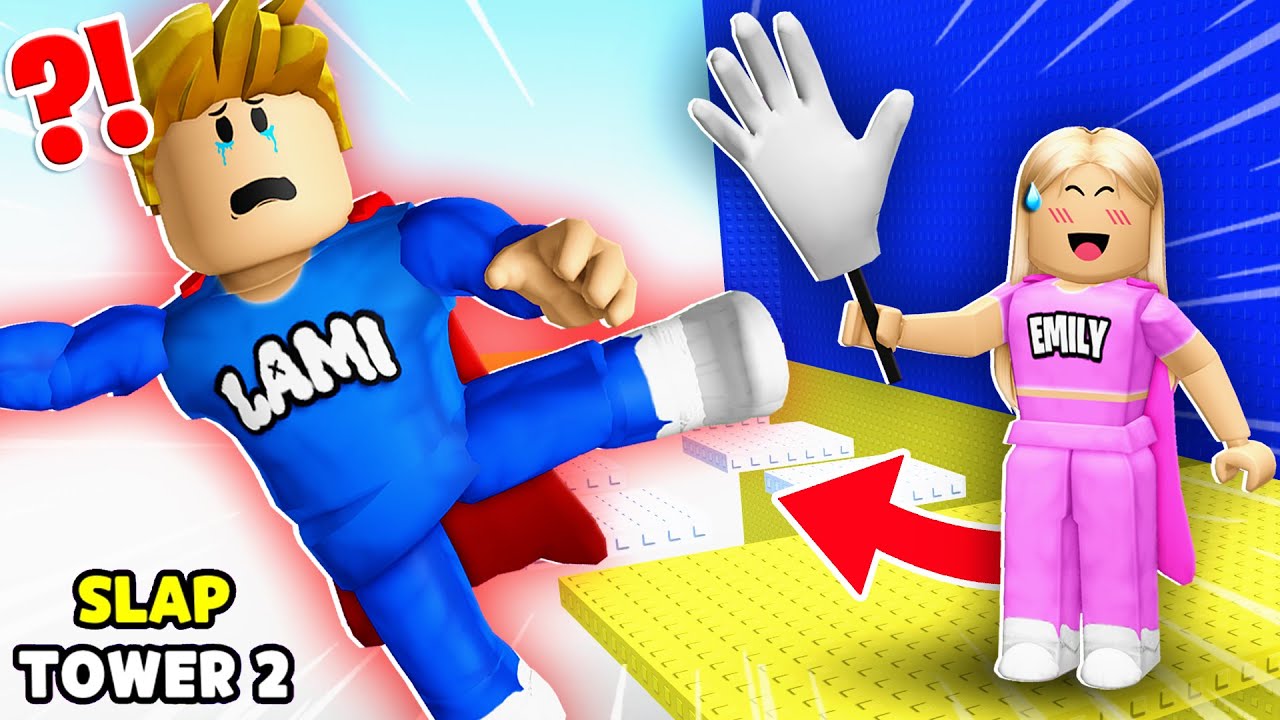 LAMI & EMILY TROLLEN im SLAP TOWER 2! (Roblox)