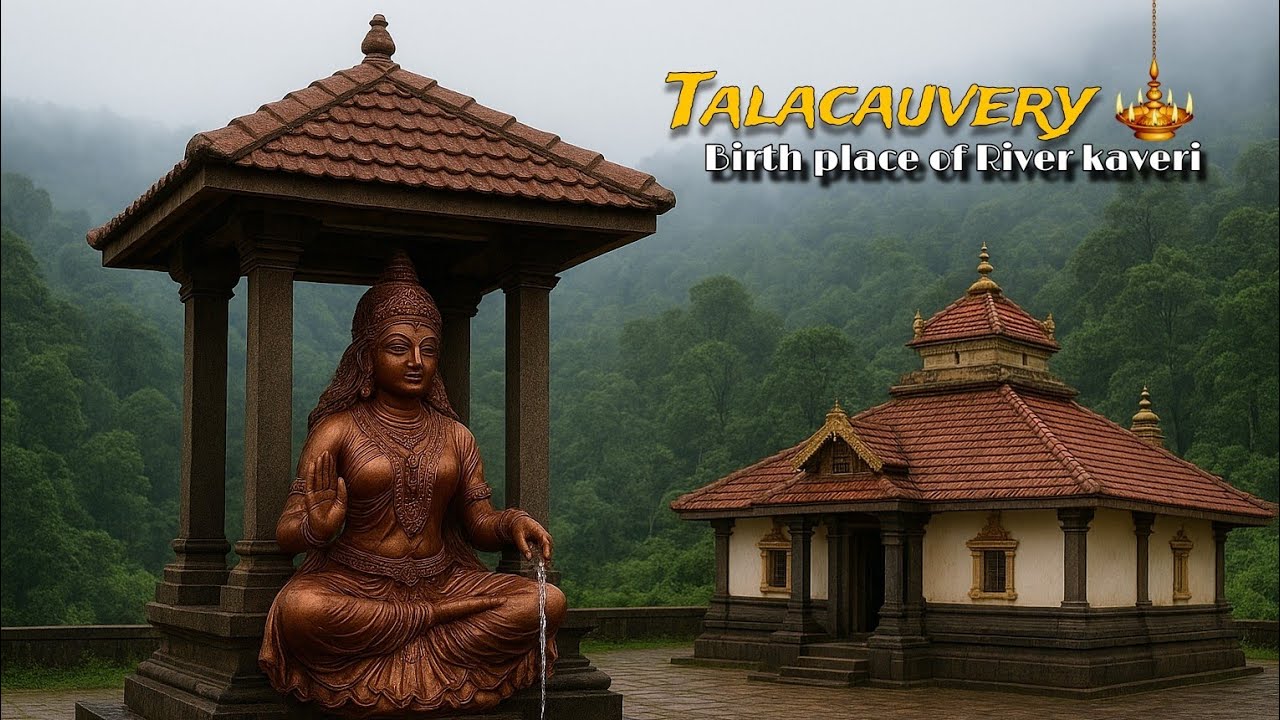 TALACAUVERY 🏞️ The birth place of River cauvery ⛲....  (Coorg , Madekeri series )