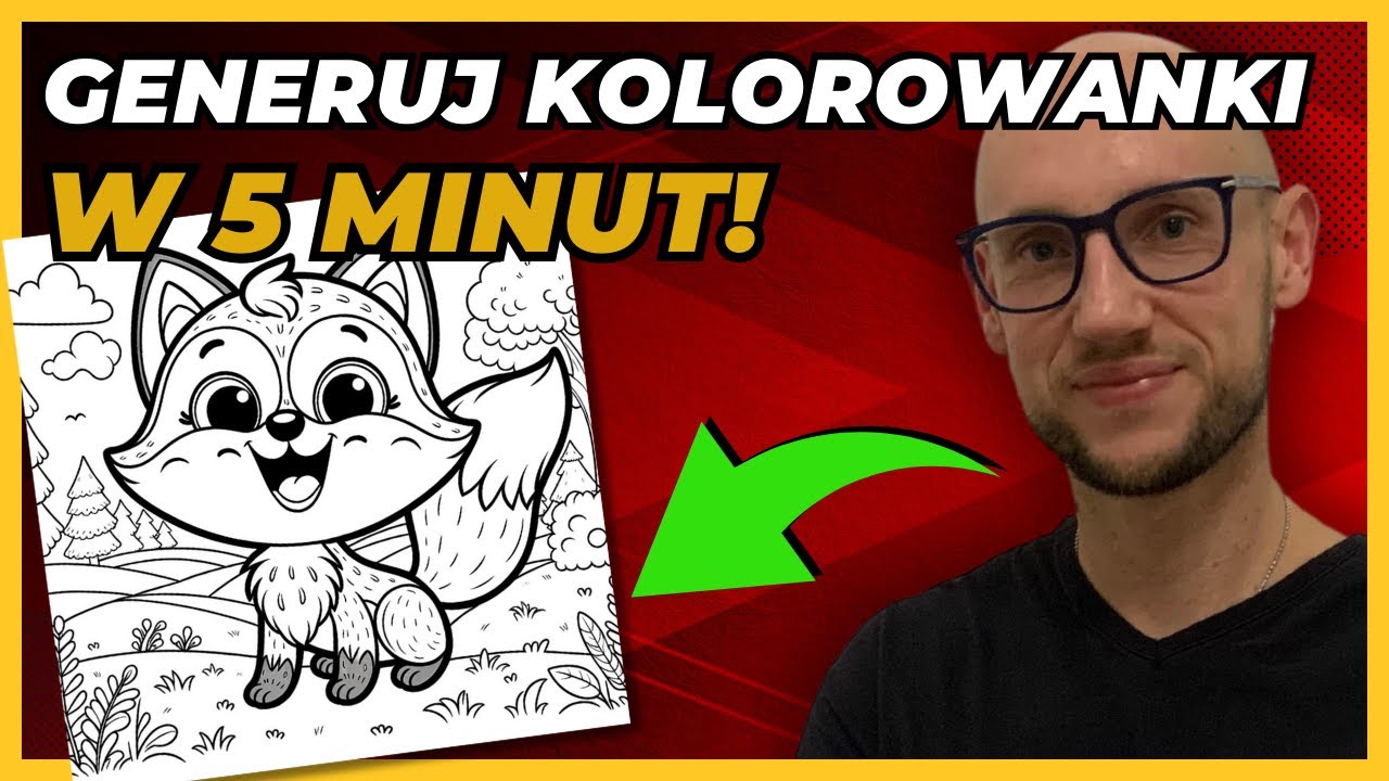 Jak Zrobić Unikalną Kolorowankę Na Amazon KDP?! 📖 Pokaz Mocy AI! 🔥🔥