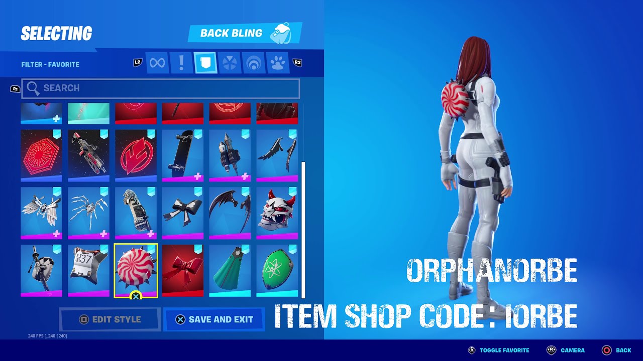 Best Combos For Black Widow (Snow Suit) Skin -  Fortnite