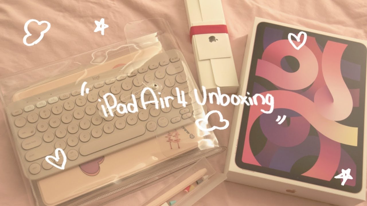 Unboxing: my 1 month old iPad Air 4 + accessories