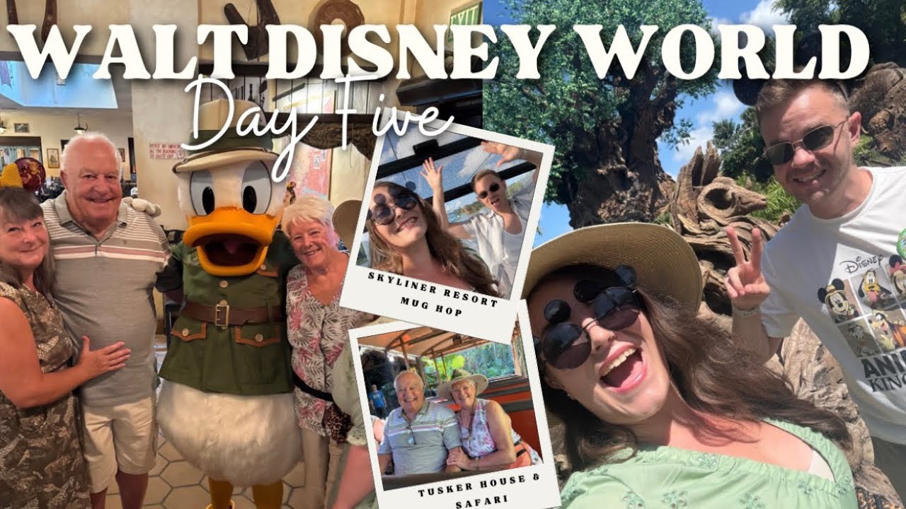 Видеоблог о Walt Disney World ✨ День пятый | Завтрак с персонажами из Tusker House и поездка на S...