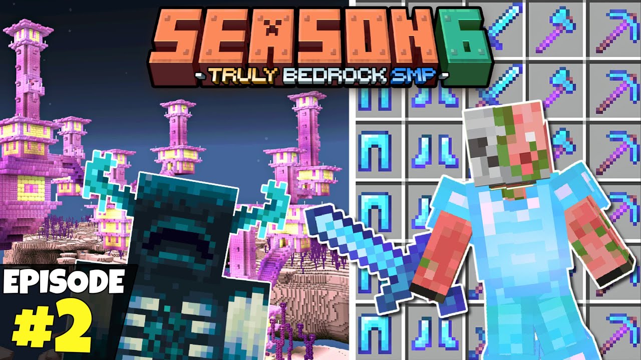 I Got SO MANY DIAMONDS! Minecraft 1.21 Let's Play Episode 2! (Truly Bedrock S6)