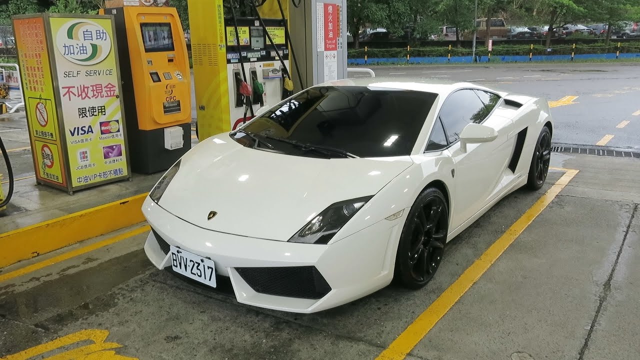 油箱加滿系列之猜猜看藍寶堅尼油箱加滿要幾公升 Lamborghini LP550-2 LP 550 MVI 7548
