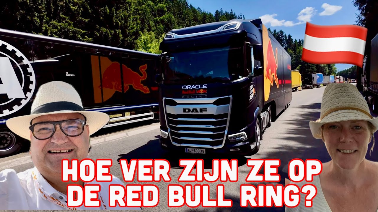 Hoe ver zijn ze eigenlijk bij de RED BULL RING? #UPDATE #Fietsvlog