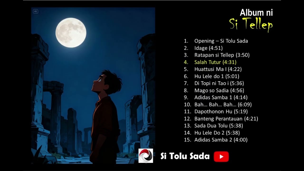 [Album Batak Modern] - RATAPAN SI TELLEP (by Si Tolu Sada)