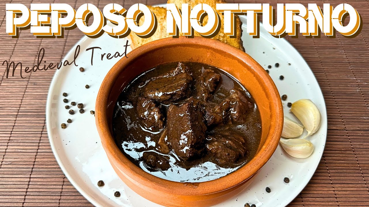Medieval Italian Beef Stew – Peposo Notturno from the 15th Century!