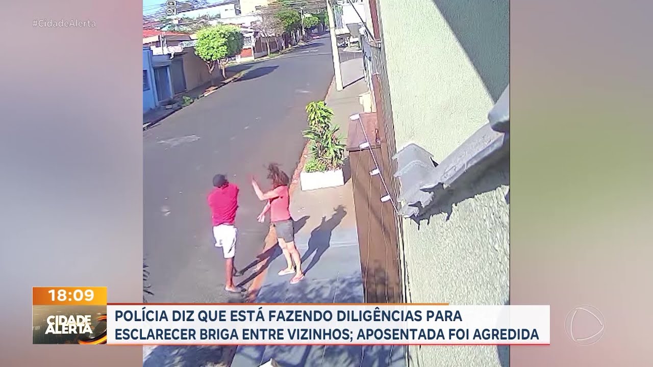 Polícia investiga briga de vizinhos que terminou em agressão, em Ribeirão Preto