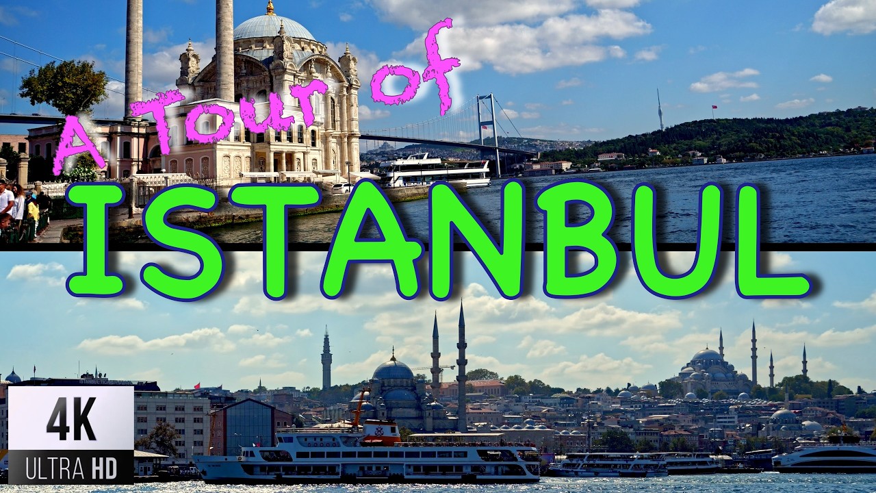A CINEMATIC TOUR OF ISTANBUL TURKEY - Explore! Travel Inspiration in 4K Slow Motion!