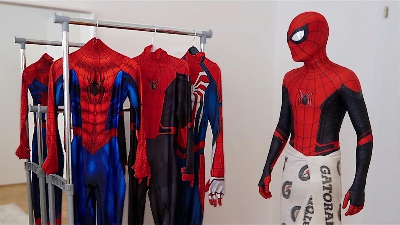 SPIDER-MAN Daily Routine in Real Life || Spider-Man Late For School!