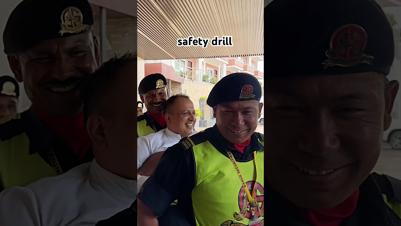 safety drill.#reels #chefselection #fire