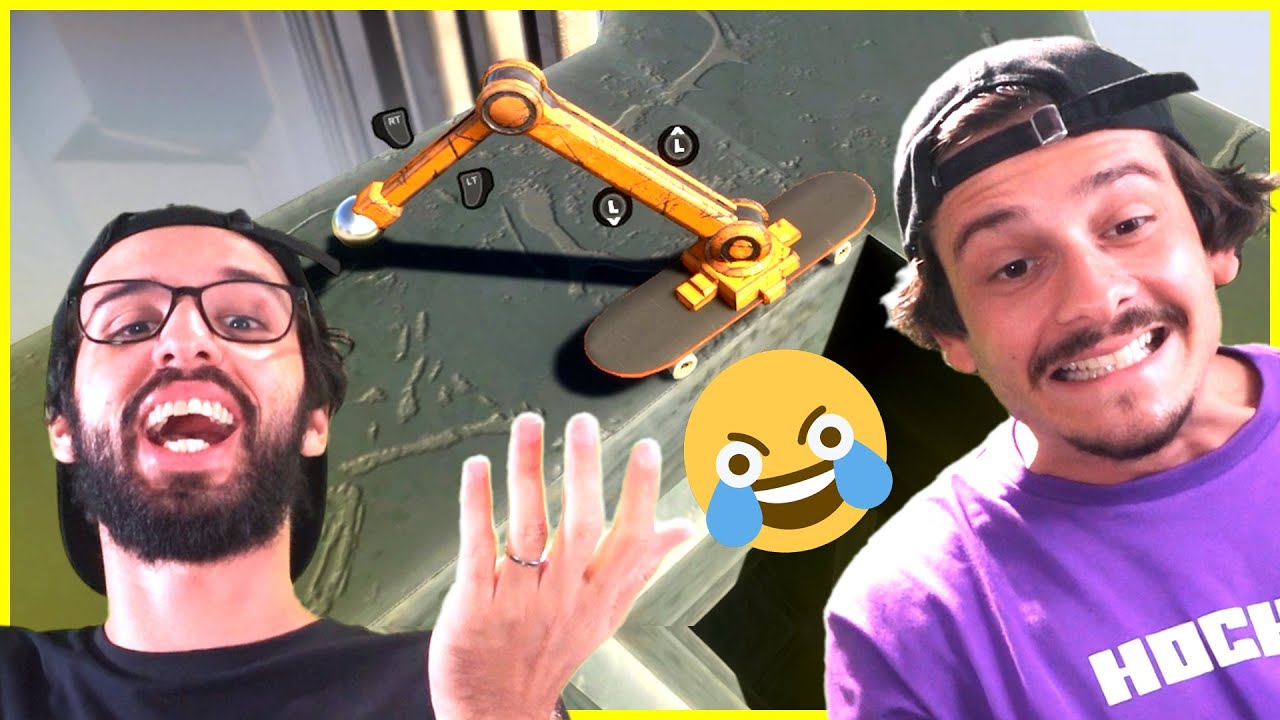 O JOGO DE SKATE MAIS ALEAT&Oacute;RIO DO MUNDO | RoboSkate