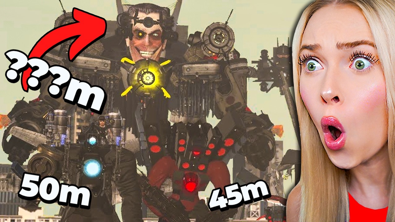 NEW Skibidi Toilet Size Comparison?! Skibidi Toilet 79 (fan made)