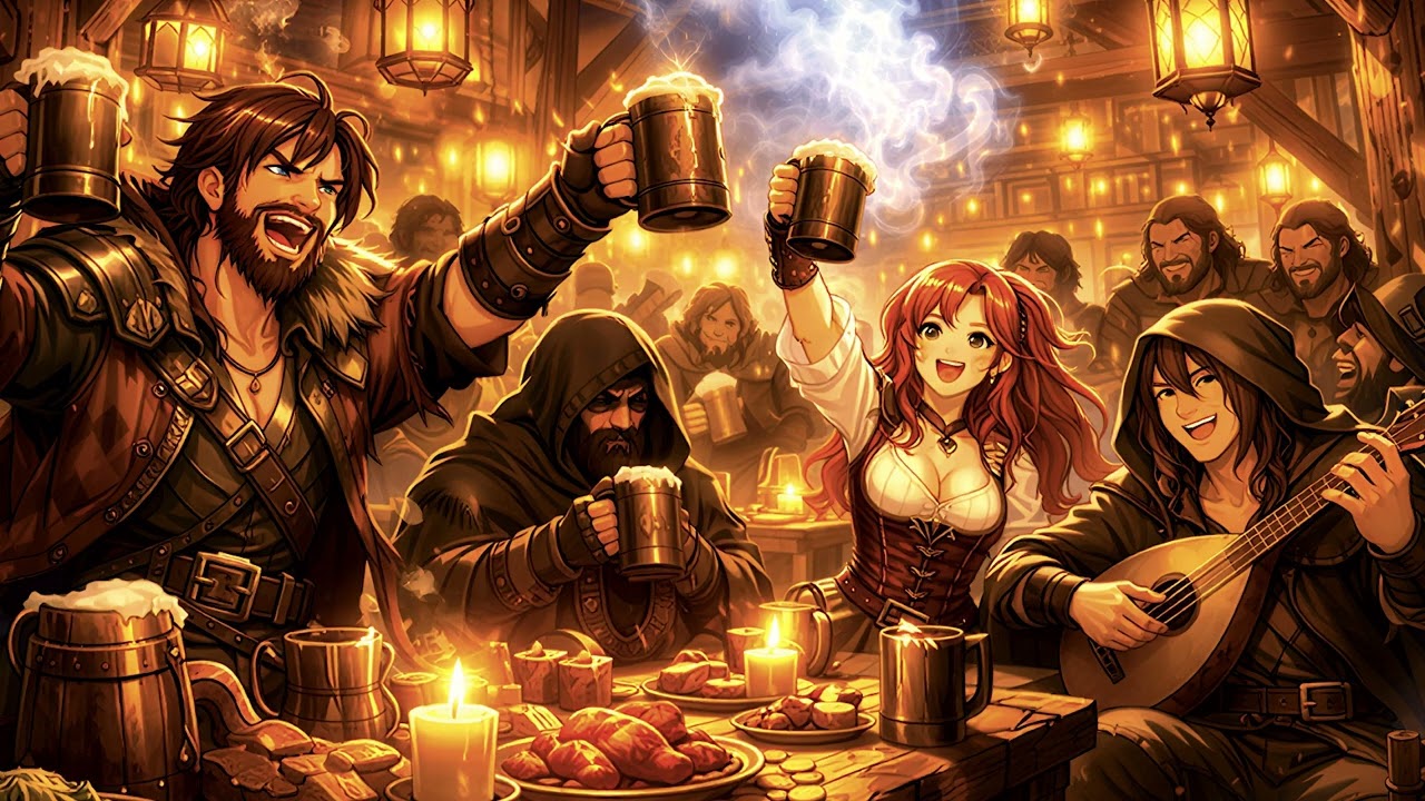 the hearth at half-past midnight | epic folk tavern song