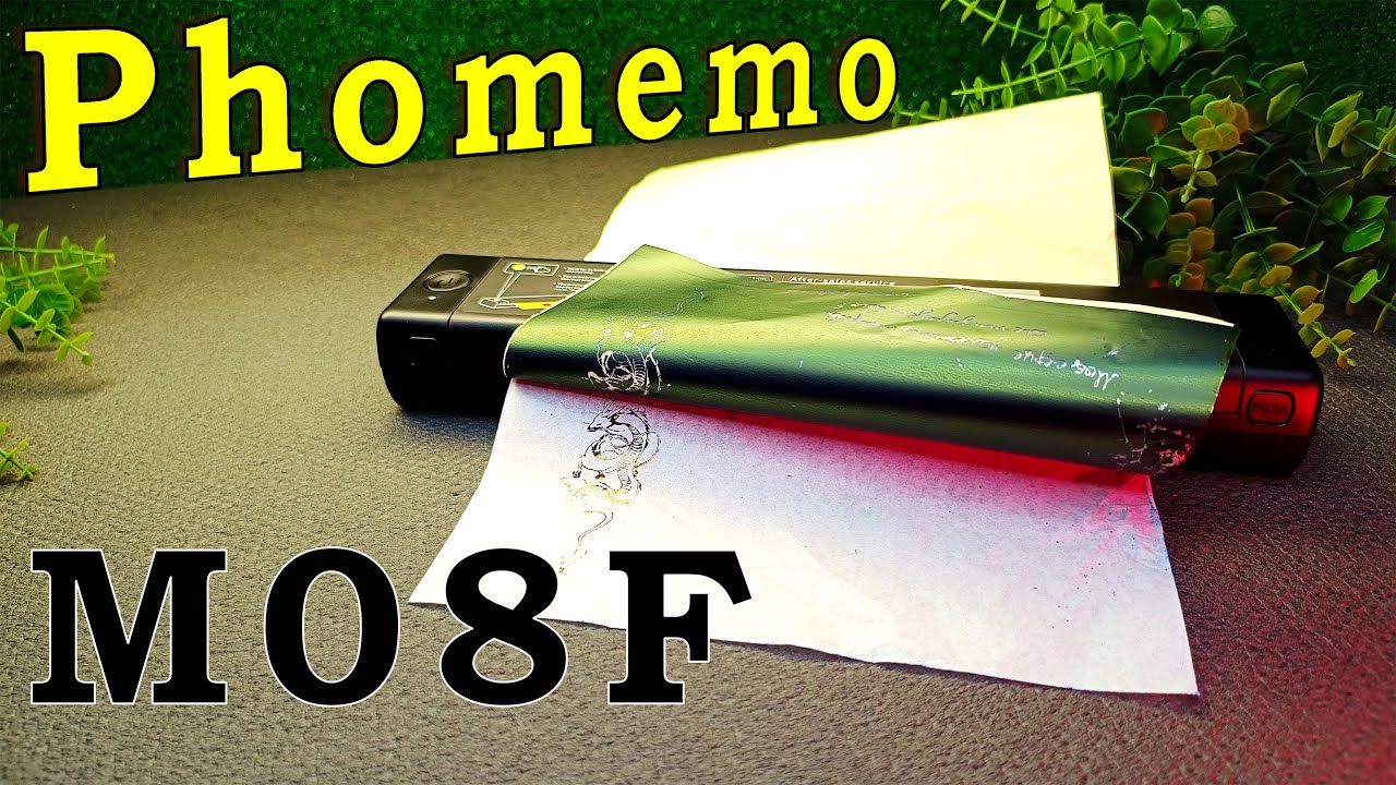 🔥 Принтер для тату без проводов! Обзор Phomemo M08F термопринтер