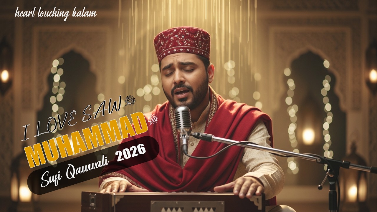 I Love Muhammad ﷺ | Heart Touching Sufi Qawwali | Emotional Islamic Kalam
