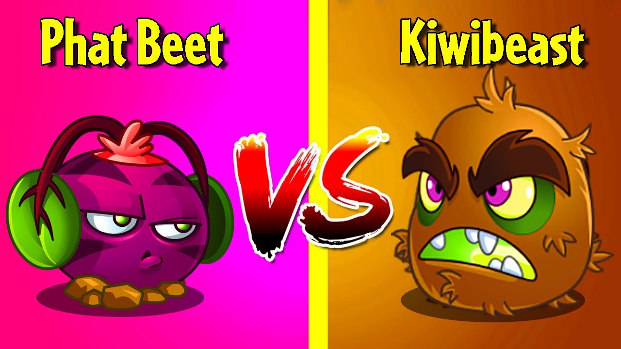 PHAT BEET vs KIWIBEAST - Who Will Win? - PvZ 2 Plant vs Plant