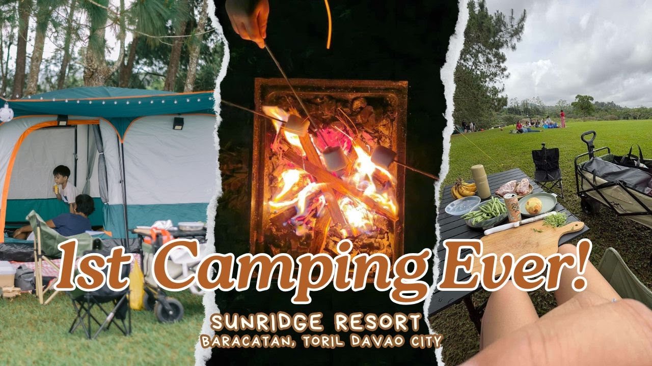 Camping at Sunridge Resort in Baracatan Toril! | Family Day | MC Diaries