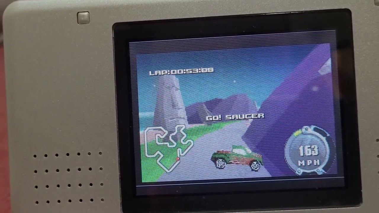 Hot Wheels Stunt Track Challenge GBA Gator Forest 1:49.76