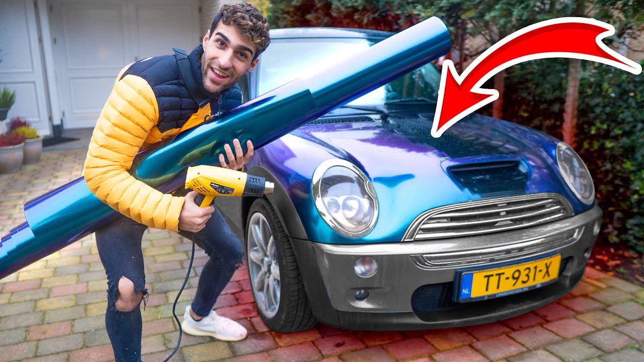 MIJN VRIENDIN HAAR AUTO VOLLEDIG CUSTOMIZEN! (EXTREEM PROJECT!)