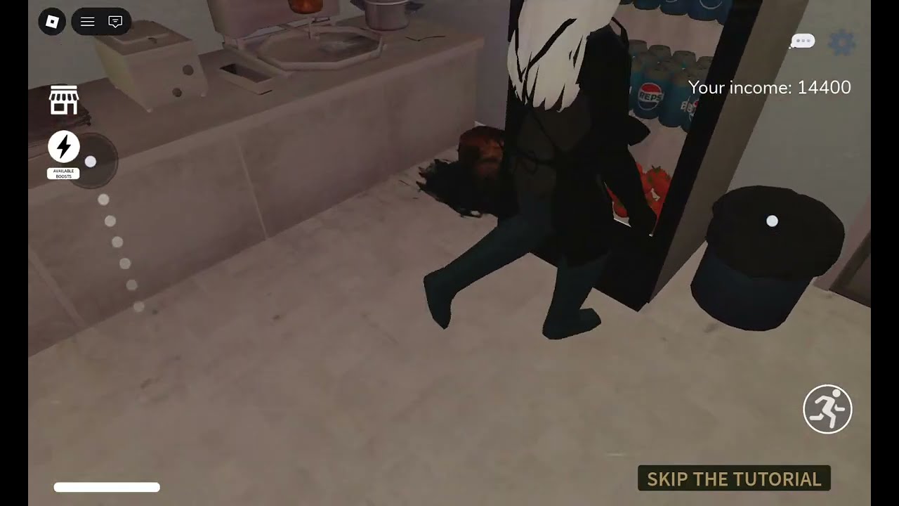 Scary shawarma kiosk in Roblox with Cabprivy Evolution mistaks 