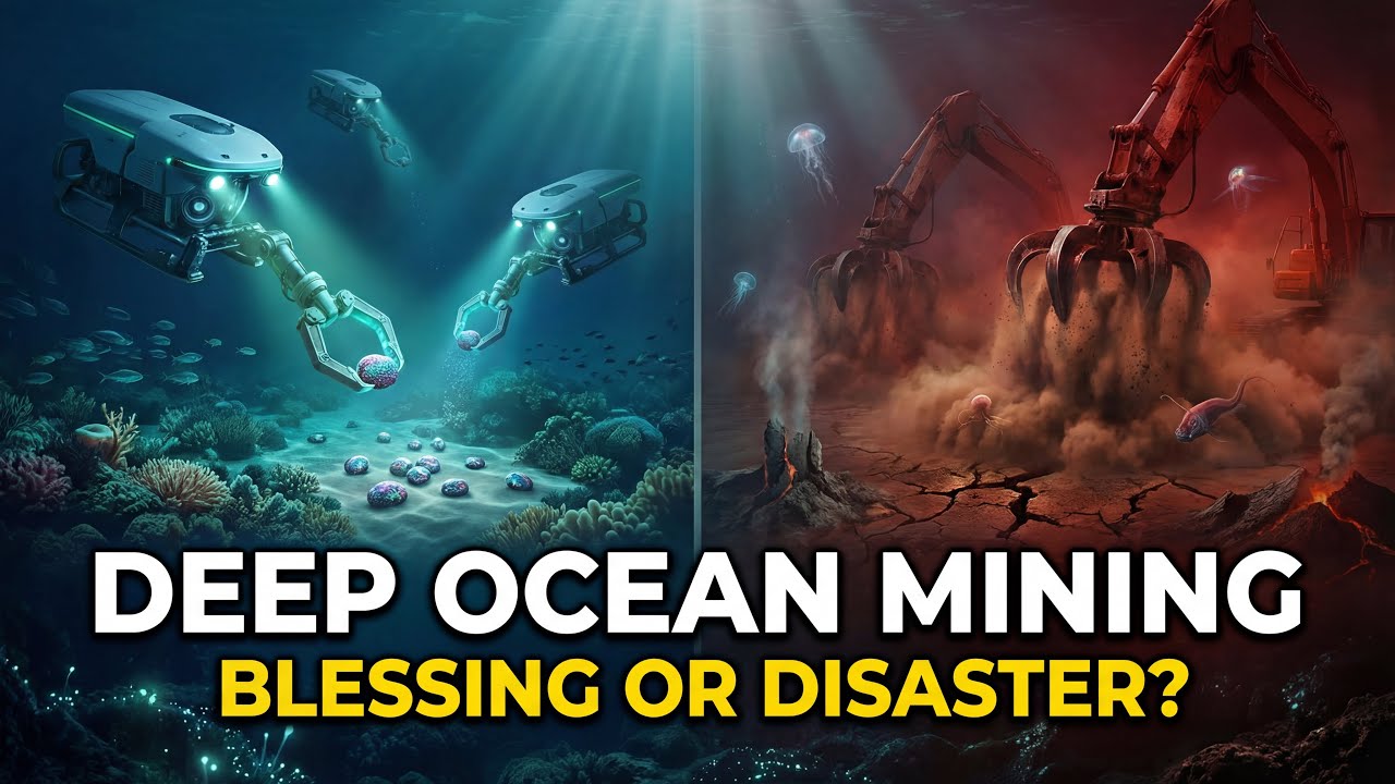 Deep Ocean Mining: The Hidden Future That Could Save or Destroy Earth ! 2050 mining. 