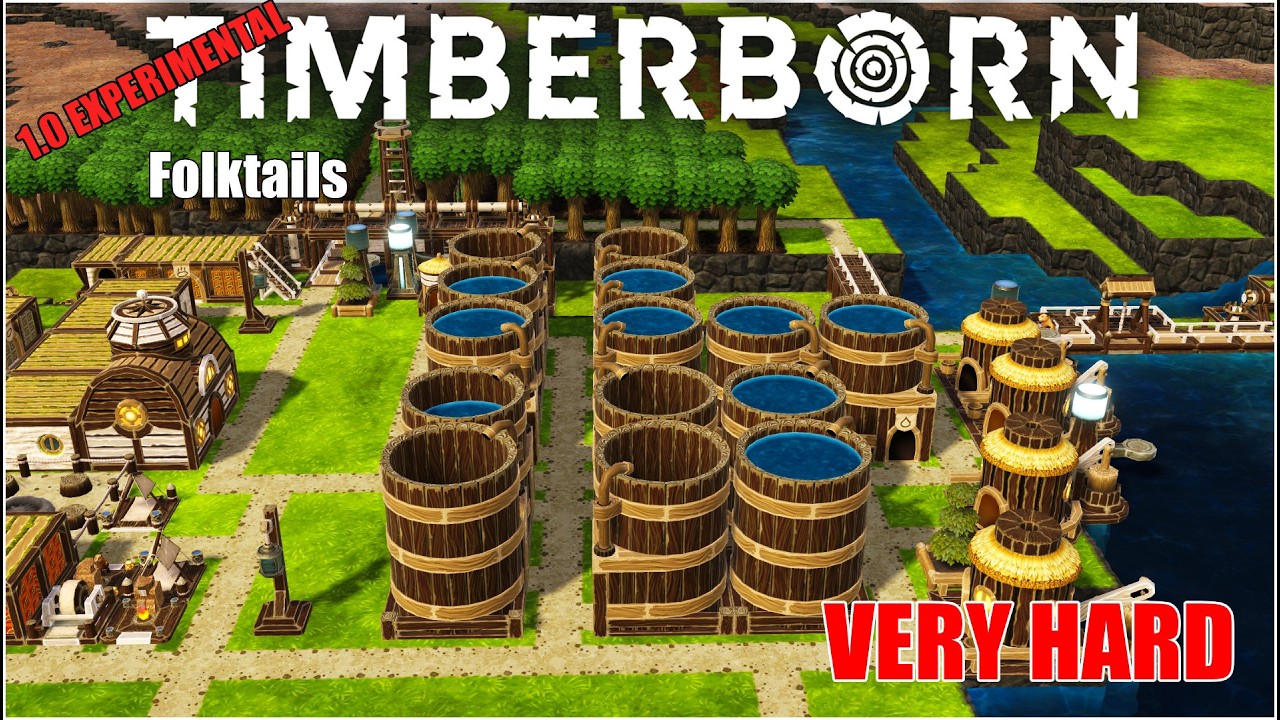 Timberborn 1.0 Experimental — Automate Everything! But How ? | EP6