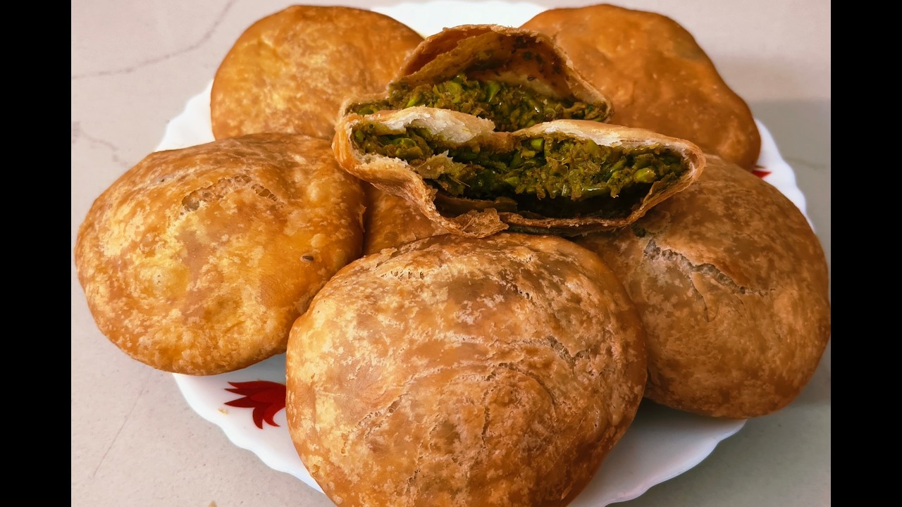 Matar Kachori  Recipe | Green Peas Recipe | Kachori Recipe | Cooking With Anjana
