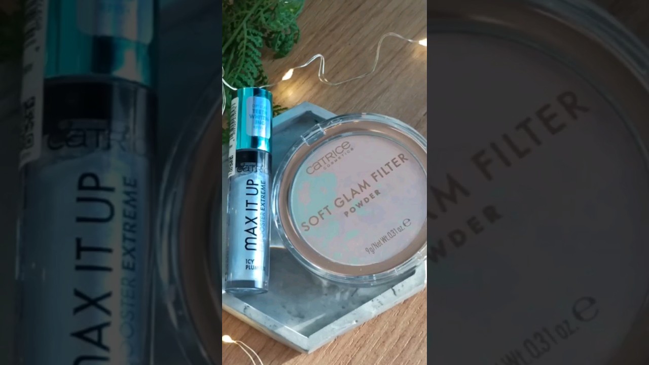 New products from @catrice.cosmetics 💙💙💙 #swatches #makeup #lipplumper #facepowder #catricecosmetics