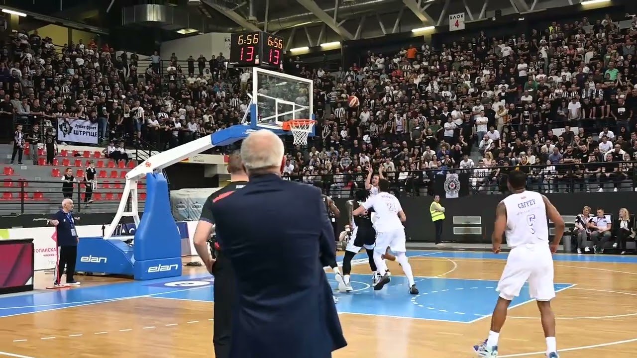 MZT Skopje Aerodrom - Partizan NIS  highlights ABA League 2 round ( 10.10.2022)